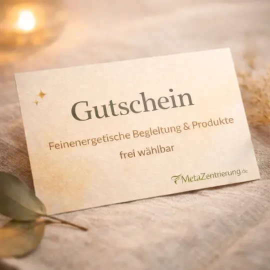 Gutschein – Feinenergetische Begleitung & Produkte (frei wählbar)